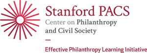 Stanford PACS - Effective Philanthropy Learning Initiative
