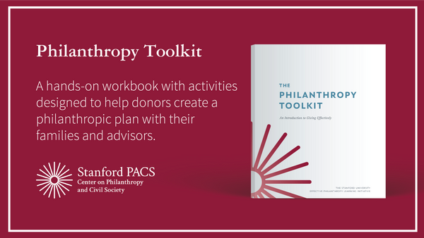 Philanthropy Toolkit (Cards incl.)